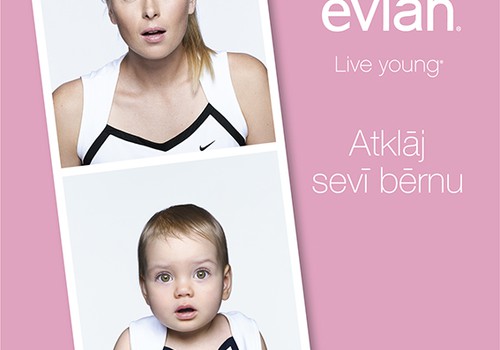 VIKTORĪNA: Iepazīsties ar EVIAN ūdeni!