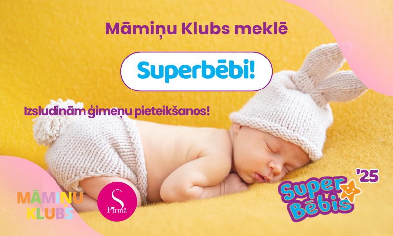 Izsludinām jauno TV “Superbēbja '25” ģimeņu kastingu!