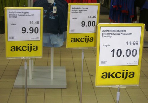 Arī veikalā „KIMKO” Huggies autiņbiksītēm atlaides!