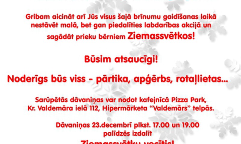 Palīdzēsim kaimiņiem!