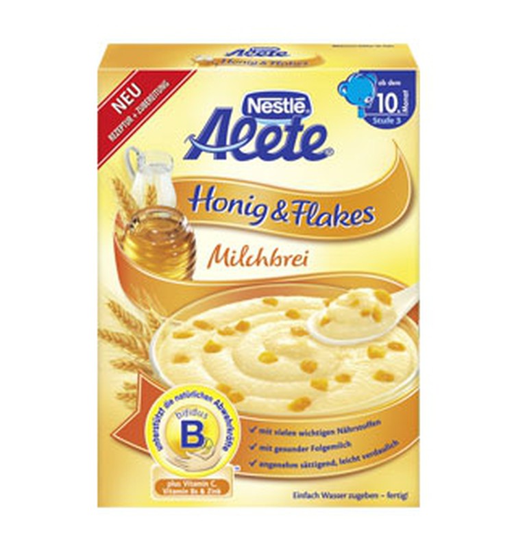 Nestle Alete putriņa ar medu un pārslām