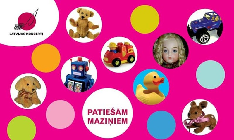 Jau šajās brīvdienās kārtējais koncerts Patiešām maziņiem!