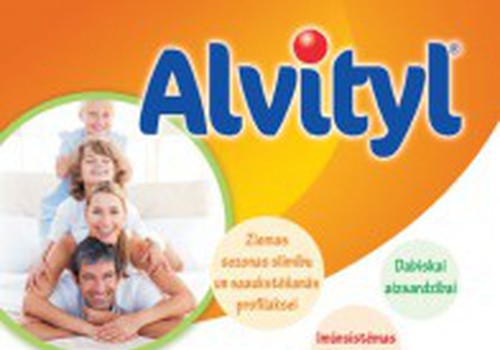 Vitamīni Alvityl imunitāti stiprinās..