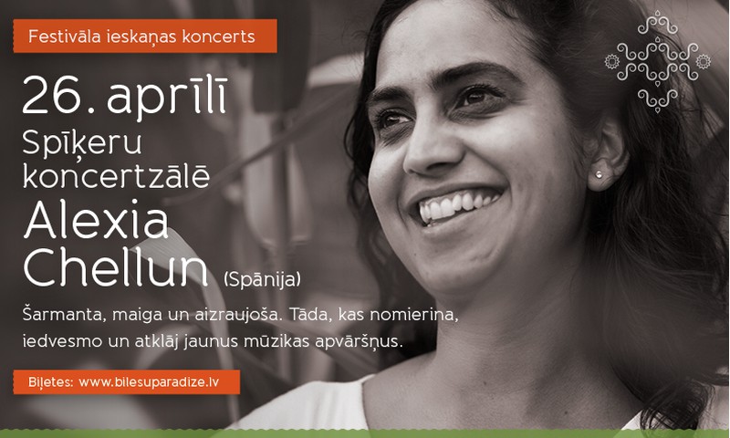 Reģistrējies jogas festivālam līdz 26.aprīlim un saņem biļeti uz Aleksijas Čellunas jogas mantru koncertu!