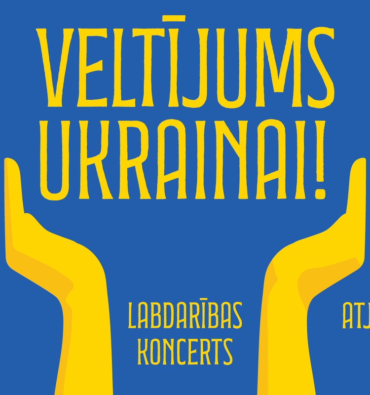 Ar savu veltījumu Ukrainai labdarības koncertā piedalīsies  vairāk nekā 100 Latvijas mūziķi