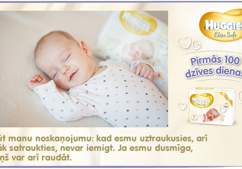 Bēbītis aug kopā ar Huggies®  Elite Soft: 73.dzīves diena