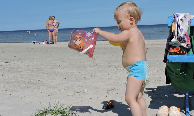 Uz Vaivariem ar Huggies Little Swimmers
