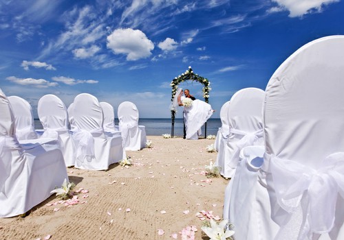 Unikāls kāzu pasākums viesnīcā „Baltic Beach Hotel” 