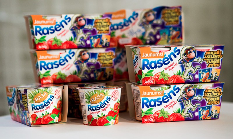 Piesakies un izmēģini jaunos “Rasēns” jogurtus  sava bērna ēdienkartē!