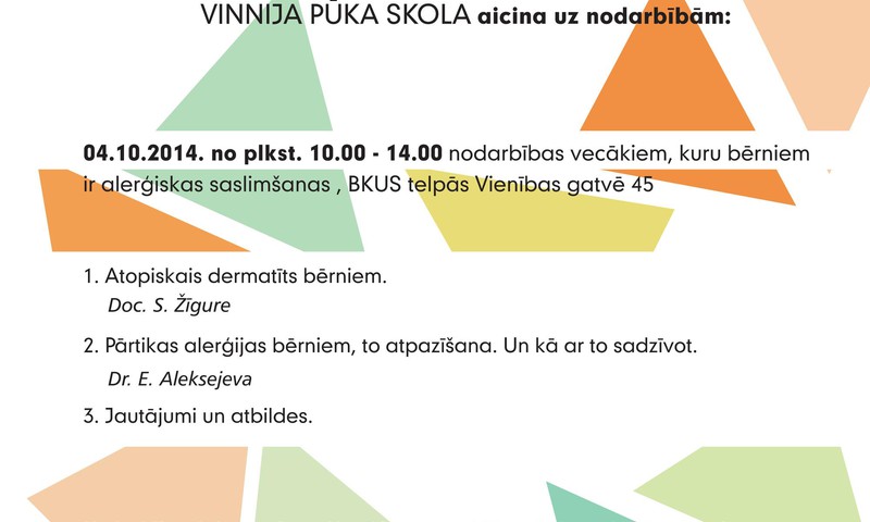 BEZMAKSAS nodarbības Vinnija Pūka skolā: piesakies!