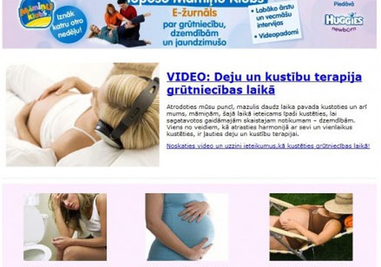 Gatavojies dzemdībām ar bezmaksas Topošo Māmiņu E-žurnālu!