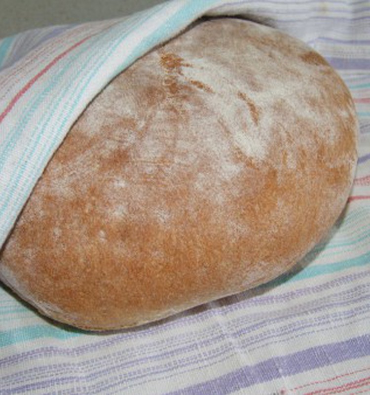 Manās mājās cepta maize ‘ciabatta’