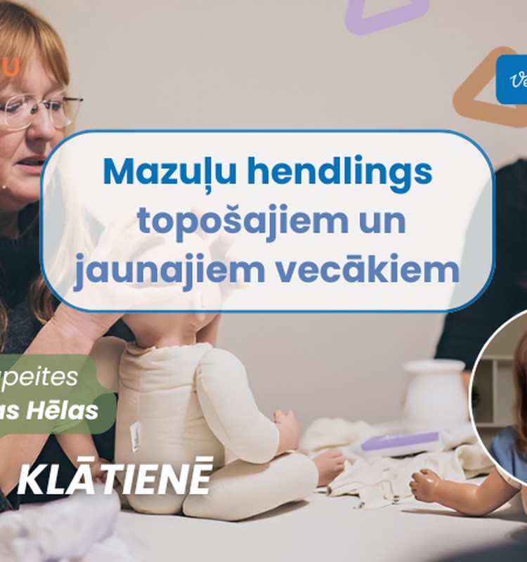 Klaudijas Hēlas klātienes nodarbība: Mazuļu hendlings topošajiem un jaunajiem vecākiem