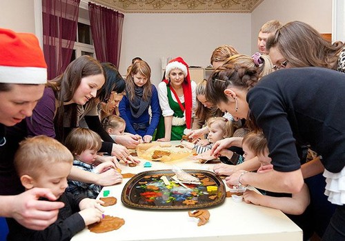 Kādās radošajās darbnīcās darbosies bērni Ziemassvētku pasākumos?