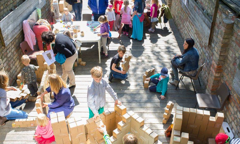 Arī bērniem savs festivāls: “DARI PATS” Kalnciema kvartālā