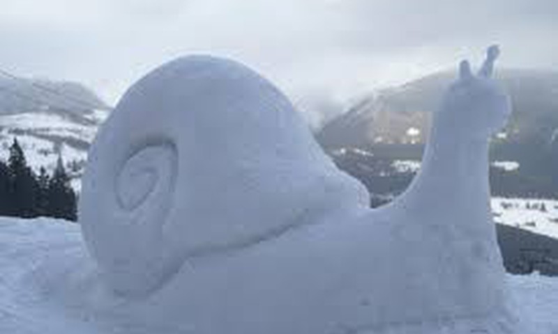Sniega skulptūru KOMENTĀRU konkurss skolas bērniem