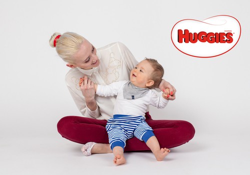 Jāzeps testē Huggies® Ultra Comfort čempioniem