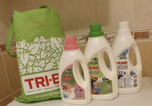Dabīgie Tri Bio ekolīdzekļi veļas mazgāšanai