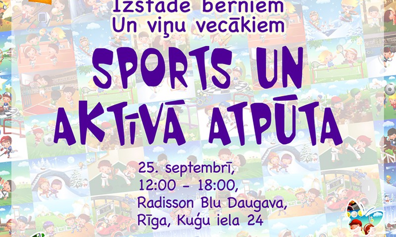 Kids Expo Sport 2016: ieeja bez maksas!