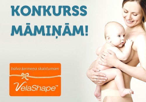 Piedalies konkursā un laimē Velashape ķermeņa apkārtmēra samazināšanai!