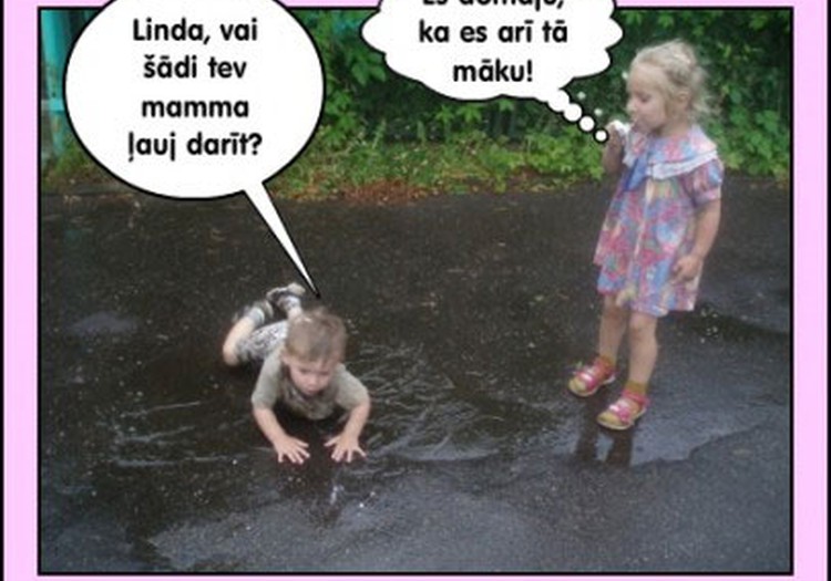 Noslēdzies peļķu prieku konkurss!