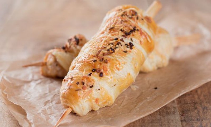 Cāļa kebabi mīklā