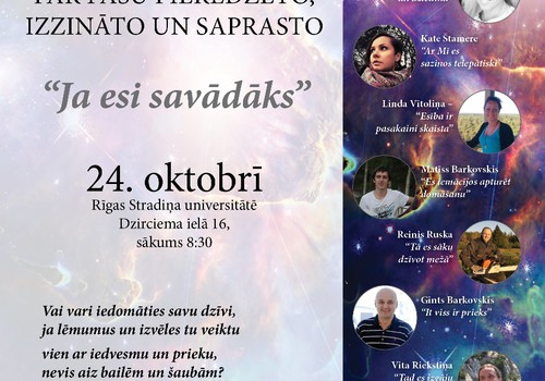 Jauniešu konference "JA ESI SAVĀDĀKS"