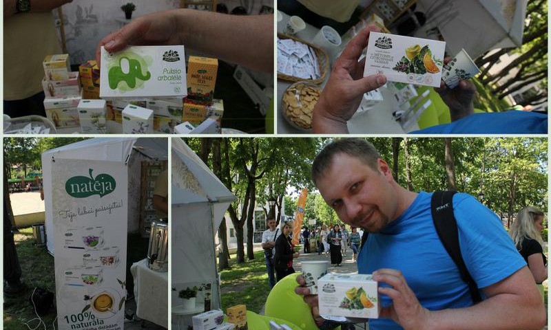 Katrs Māmiņu Kluba Vasaras festivāla viesis varēja nobaudīt gardo Natēja tēju