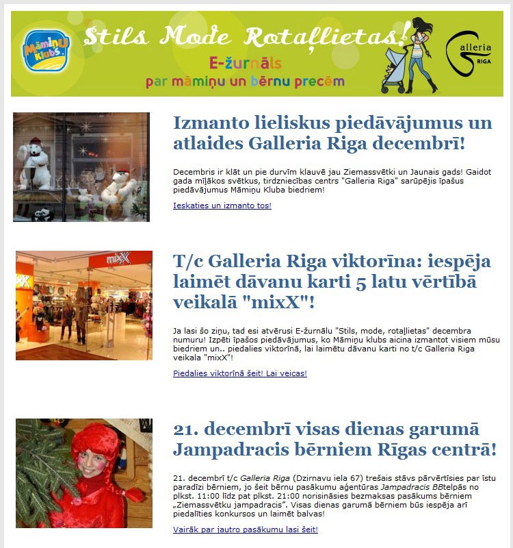 Iznācis decembra E-žurnāls "Stils, mode, rotaļlietas"!