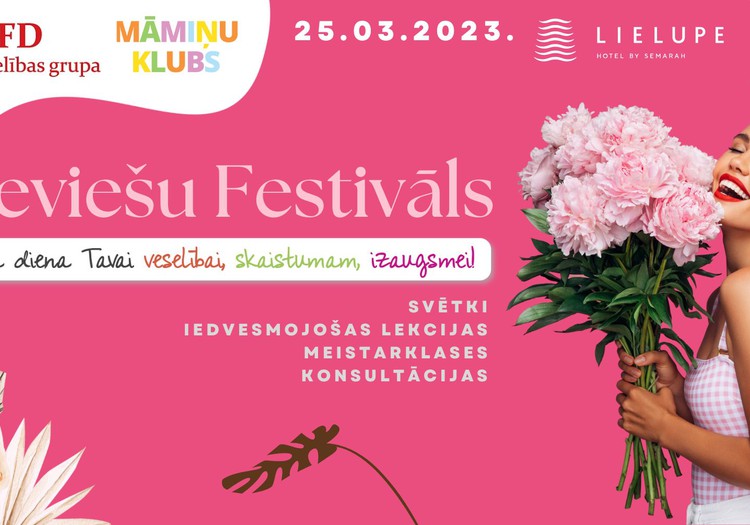 Ieskaties! Sieviešu Festivāla programma 25. martā!