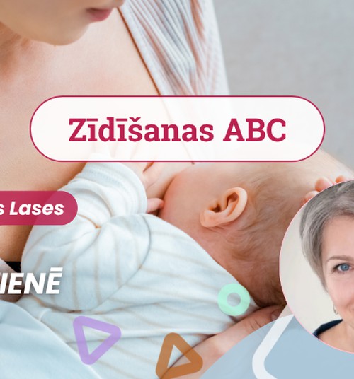 Zīdīšanas ABC. Sandras Lases lekcija KLĀTIENĒ