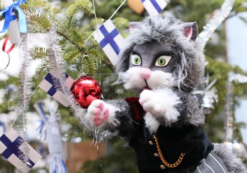 Ziemas prieki “Bērnu rītā” kopā ar muzeja runci Albertu 