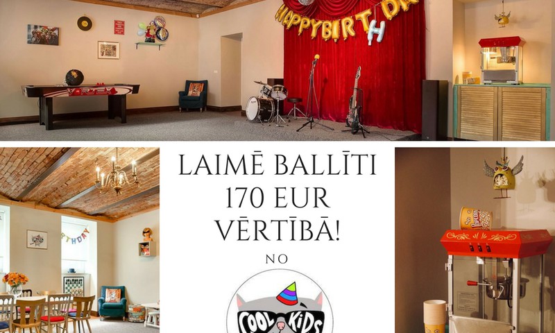 KONKURSS: Laimē ballīti 170 EUR vērtībā no Cool Kids Club!