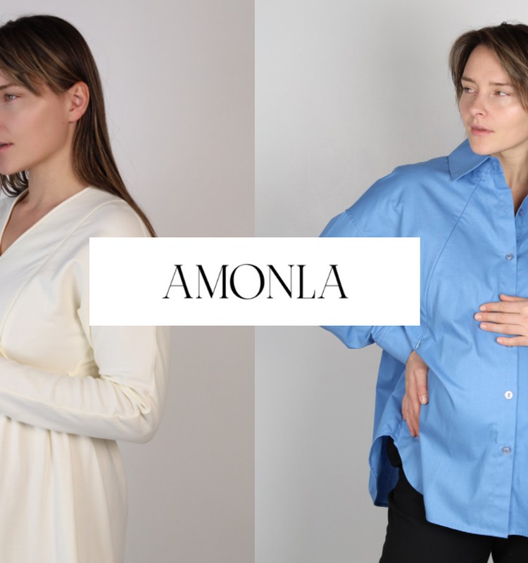 Amonla: topošo un barojošo māmiņu apģērbs