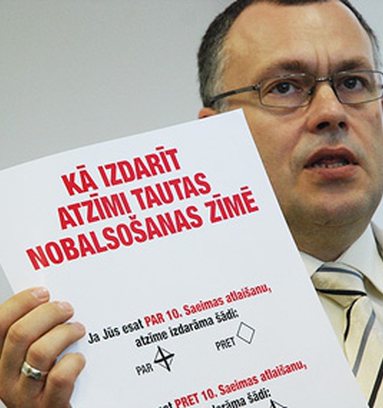 Neaizmirsti nobalsot!