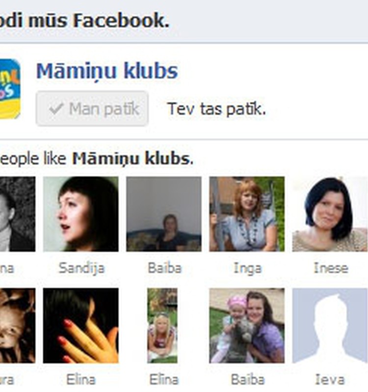 Kura šajā nedēļā ir laimīgā Māmiņu Kluba Facebook fane?