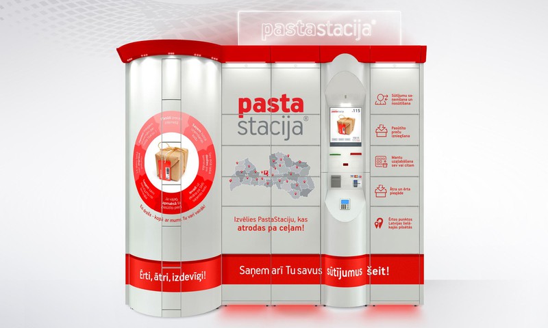 Modernizē Pasta stacijas terminālus 