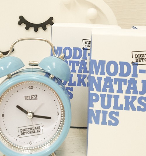 Kurš tiek pie Tele2 Digitālā detoksa modinātājpulksteņa?