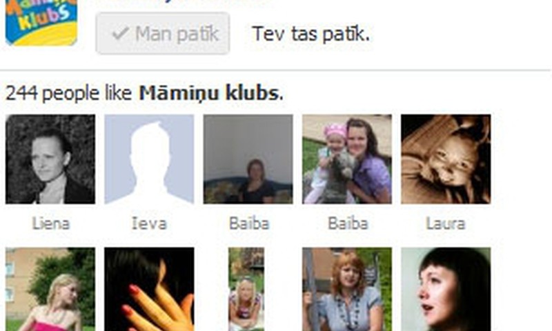 Kurš ir veiksmīgais Māmiņu Kluba Facebook fans šajā nedēļā?