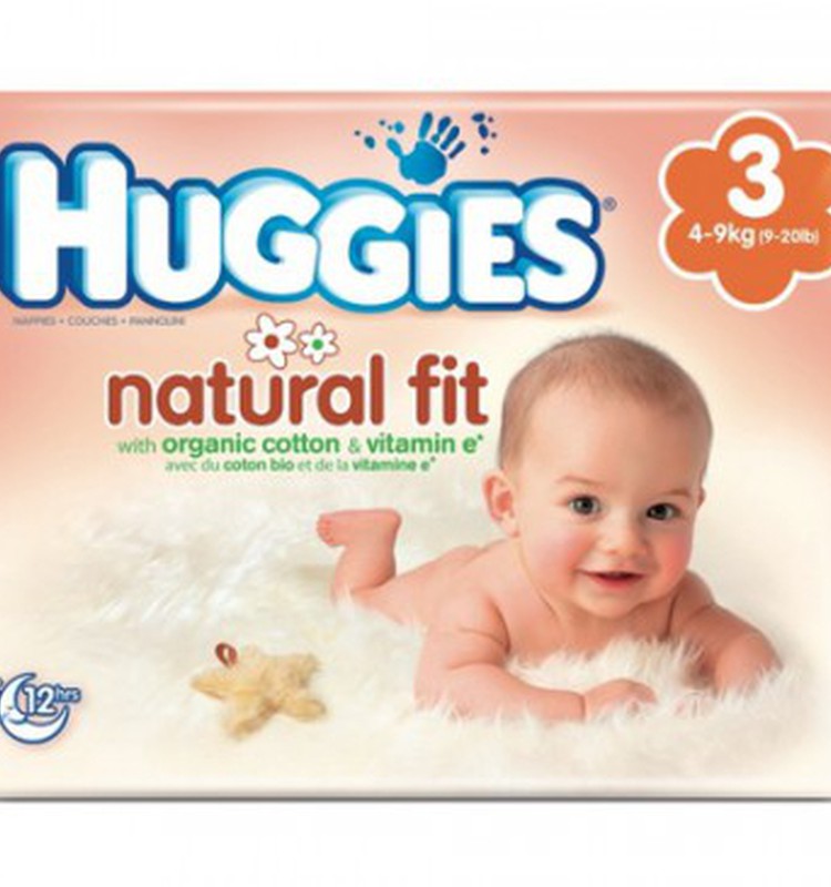 Jaunās autiņbiksītes Huggies® Natural Fit ar BIOkokvilnu un E vitamīnu jau IKI veikalos Latvijā!