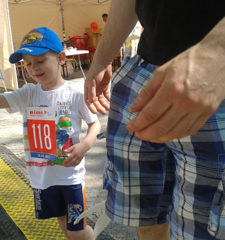 RIMI maratons bērniem.
