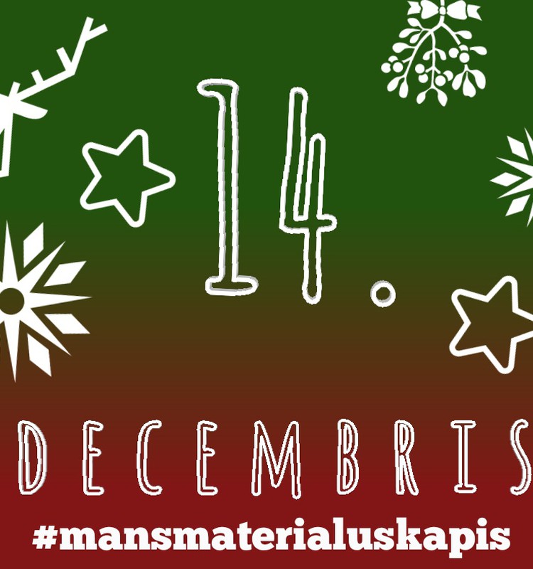 14. decembris - "Karstās līmes rotājumi" #mansmaterialuskapis