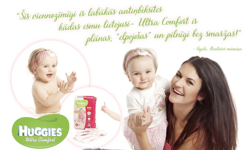 Huggies® Ultra Comfort - autiņbiksītes, kas "elpo"!