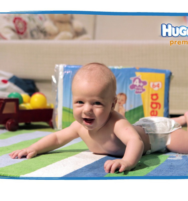 78,7% māmiņu mazuļiem jau pamēģinājušas jaunās Huggies® Premium!