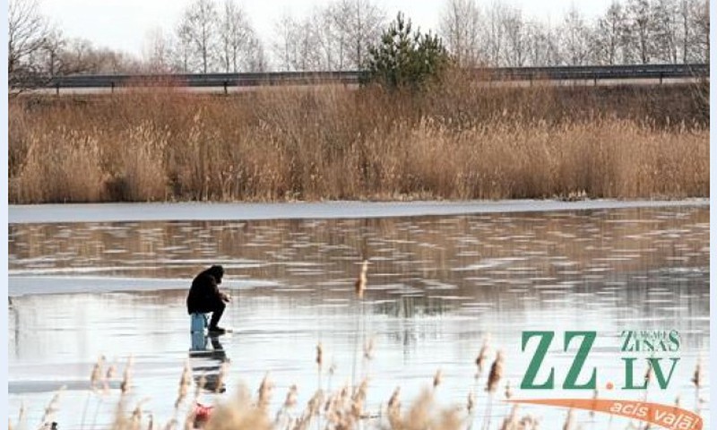 Vircavas upē noslīcis 12 gadus vecs zēns; brīdina par ledus trauslumu
