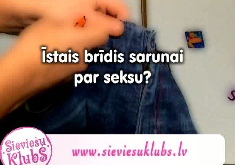 VIDEO: Kad ir īstais brīdis runāt par seksu?