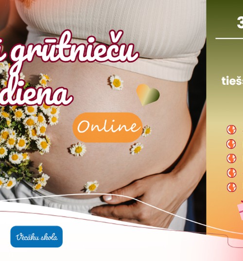 Lielā Grūtnieču Diena Online 30. jūnijā - 7 lekcijas + dāvanas