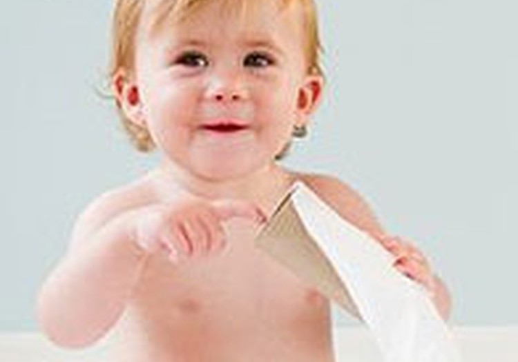 Asins stīdziņas bērna fēcēs