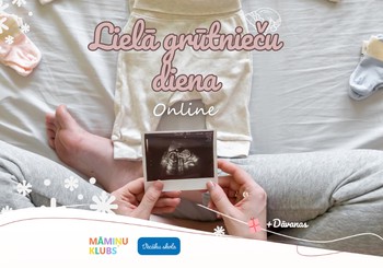 Grūtnieču diena jau 15. decembrī! 9 noderīgas lekcijas un garantētas dāvanas!