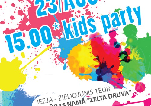 GOLDEN summer - *kids PARTY